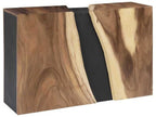 River Console Table Double Sided Golden Acacia Wood