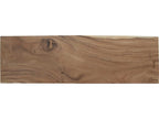 Floating Chamcha Wood Console Table with Acrylic Legs in Natural