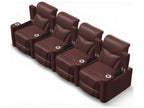 Vivid Modular Power Reclining Sectional Sofa with Power Headrest and Lumbar
