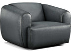 Moondance Swivel Leather Accent Chair