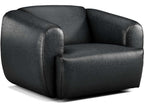 Moondance Swivel Leather Accent Chair