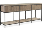 Concord Console Table with Drawers and Shelf