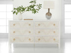 Costa 72-Inch White Painted Wood Dresser
