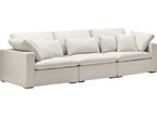 Avington Cream Upholstered Sofa