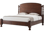 Naseby Althorp Victory Oak King Tester Bed with Arched Headboard