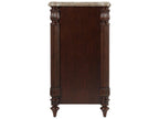 Alexa Hampton Duane Marble Commode with Gray Marble Top