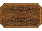 Sloane Rectangular Coffee Table in Edwardian Brown with Okoume Veneer