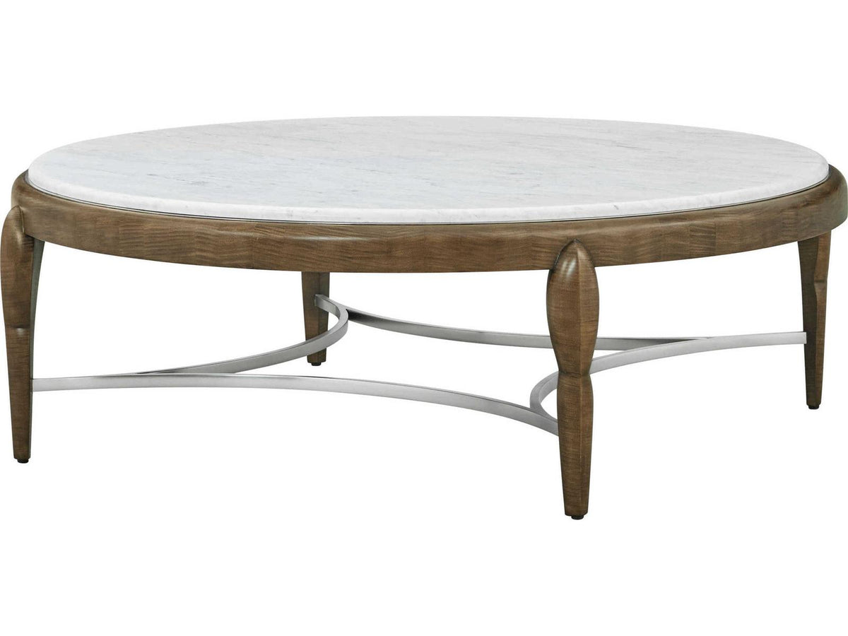 Origins Round Marble Landmark Coffee Table