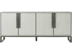 Essence Media Cabinet in Opal Finish