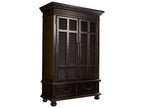Kingstown Trafalgar British Colonial Style Armoire with Louvered Doors