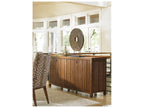 Island Fusion Sapporo Buffet Dark Walnut Wood
