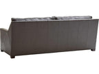Palm Desert Lucas 3-Seat Leather Sofa in Arrowleaf Brown