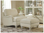 Ocean Breeze Gilmore Leather Accent Chair