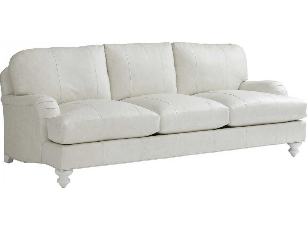 Ocean Breeze Gilmore Leather Sofa