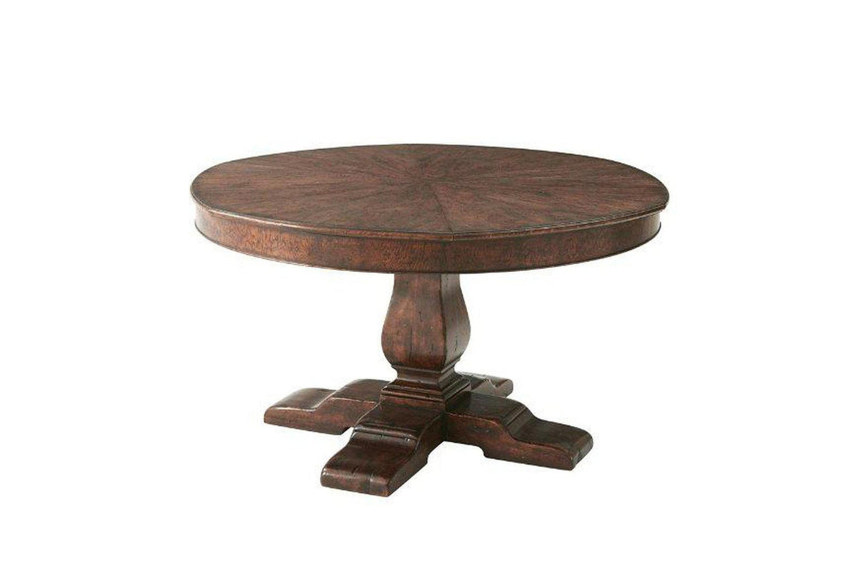 Theodore Alexander Victory Oak Jupe II Dining Table