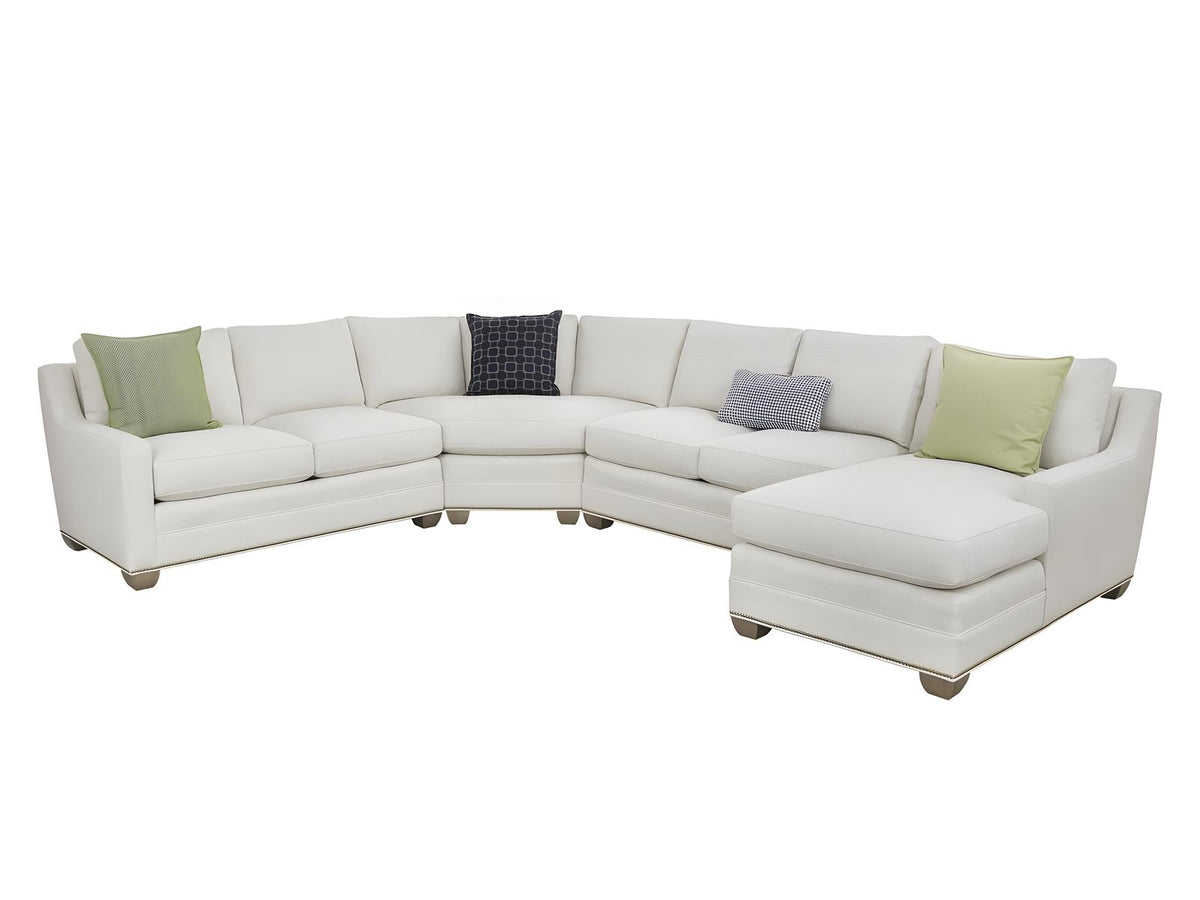 American Bungalow Upholstered Sectional Sofa