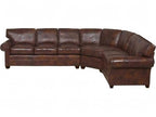 American Bungalow Leather Sectional Sofa
