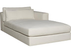 Ease White Upholstered Sectional Sofa