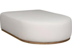 Ease White Upholstered Sectional Sofa