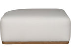 Ease White Upholstered Sectional Sofa