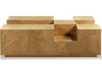 Furniture Plateau Rectangle Coffee Table in Auden Finish