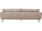 Moderna Grey Leather Sofa