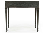 Rectangular Metal Charcoal End Table