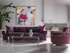 Hatcher Upholstered Sofa with Acrylic Legs
